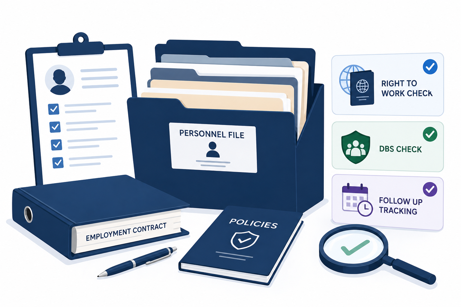 HR Admin Compliance in 2026: Personnel Files, Right to Work Checks and DBS Requirements